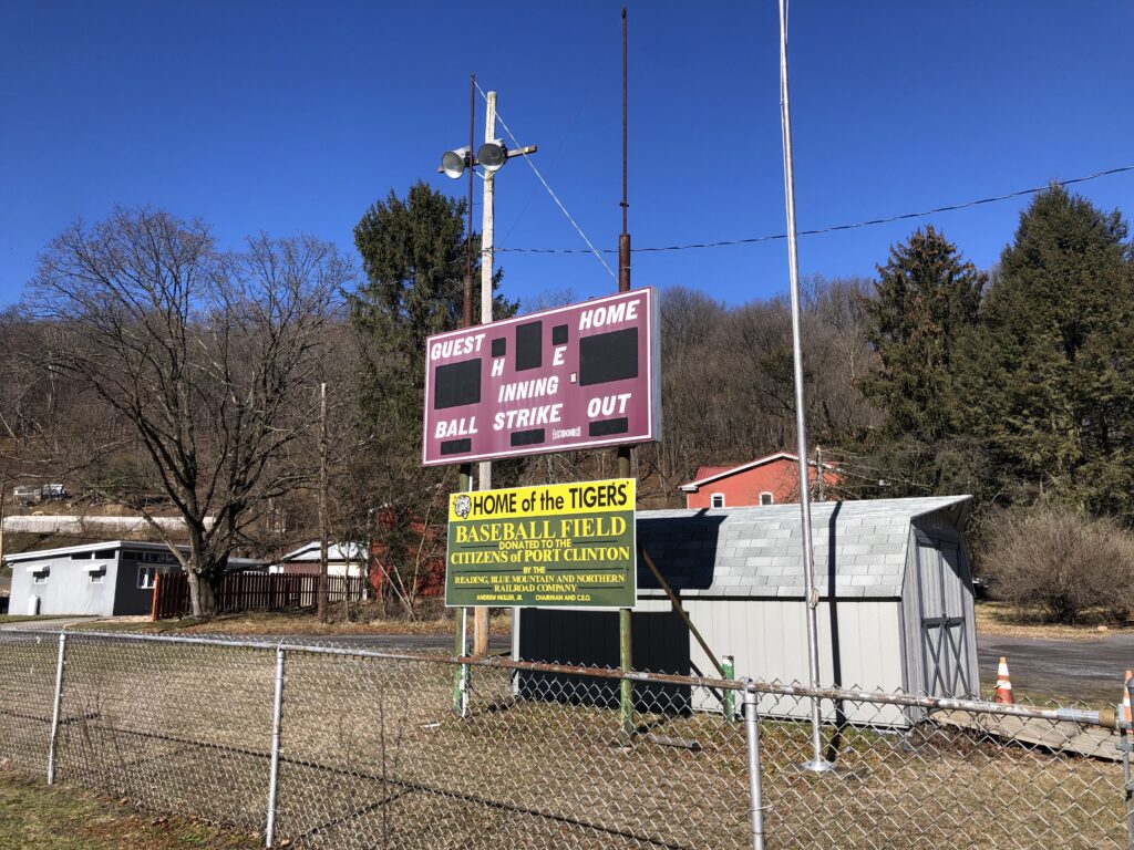 Port Clinton Softball Field Scoreboard